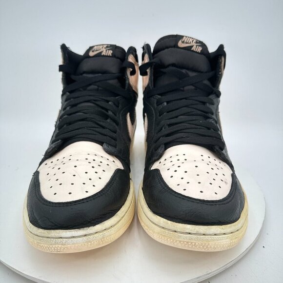 Nike Air Jordan 1 Men Size 11 555088-081 High Crimson Tint Black White Shoes - Picture 2 of 11